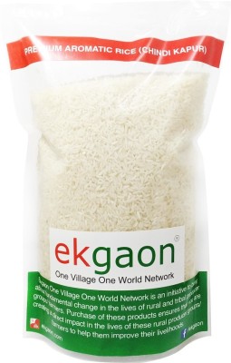 Ekgaon Premium Aromatic Rice (Chindi Kapur) Raw Rice (Medium Grain)(1 kg)