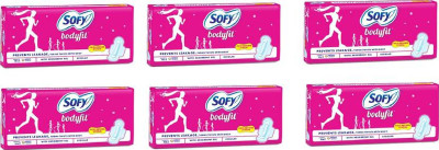 

Sofy Body fit regular 8 pads Sanitary Pad(Pack of 6)