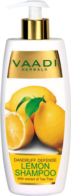 Vaadi Herbals Dandruff Defense Lemon Shampoo with Extract of Tea Tree (350 ml)(350 ml)