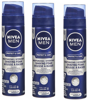

Nivea Men Protect Shaving Foam PACK OF 3(600 ml)