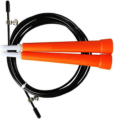 

Aurion CABLE ROPE ORANGE Speed Skipping Rope(Orange, Pack of 1)