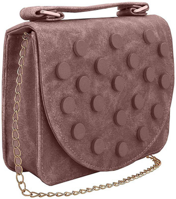 

BUY FOR CHANGE LLP Women Casual, Formal, Evening/Party Grey PU Sling Bag