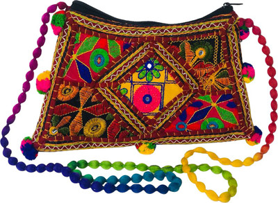 

Lelys Women Casual Multicolor Cotton Sling Bag