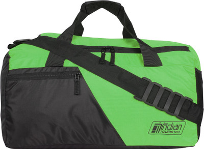 

Indian Tourister travel bag Small Travel Bag(Black, Green)