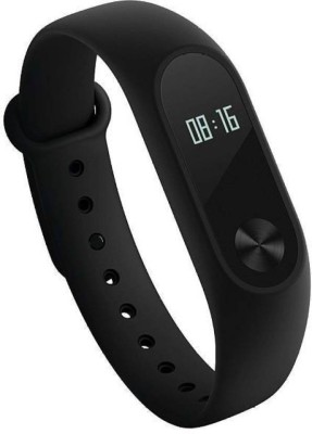 

Pop M2 Fitness Band Activity Tracker with heart rate monitor Waterproof(Black Strap, Size : Regular)