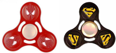 

Crete Spiderman and Superman Metal Spinner with Long Spin Bearing(Multicolor)