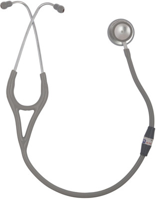 

LifeLine DIAMOND STH010 Anodized Aluminium Chest Piece with Bright Finish Sensitive Diaphragm Stethoscope Grey Acoustic Stethoscope(Grey)