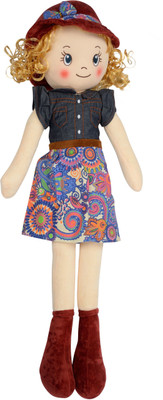 

ToynJoy Big beautiful dress candy Brown Baby doll for Valentine, Birthday Gift - 70 cm(Brown)