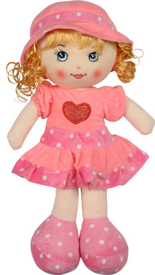 

ToynJoy 2 Feet Heart Dress Beautiful & lovely Pink Doll as special gift - 60 cm(Pink)
