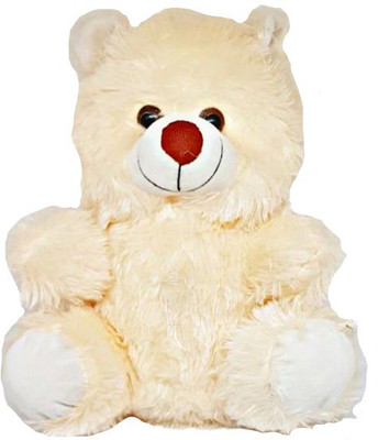 

Mofaro White Teddy Bear Soft Toy - 30 cm(Beige)