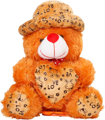 

house of fun Love Teddy Bear - 38 cm(Brown)