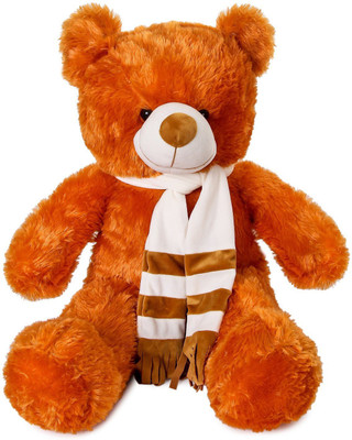 

ToynJoy Cute & Elegant 3 Feet Brown Teddy Bear Stuffed Toy as Birthday, Valentine's Gift - 35 inch(Brown)
