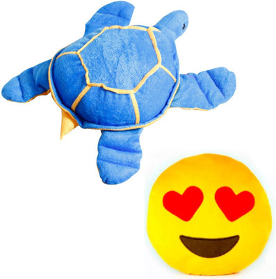 

Red Ballons Combo of Smileyy and Blue Turtle - 30 Cms - 10 cm(Multicolor)