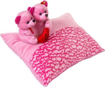 

ToynJoy Love Pattern Pink Pillow as Gift for Girlfriend or Birthday's - 40 cm(Pink)