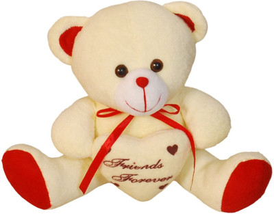 

Red Ballons Super Soft Small Teddy Lemon Yellow - Friendship Forever - 10 cm(Multicolor)