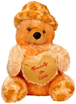 

Teddy Bear Cap Soft Toys - 55 cm(Brown)