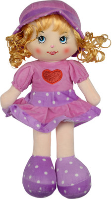 

ToynJoy Best Quality Beautiful Design Purple Doll Stuffed Toy as Gift for Birthday, Valentine - 40 cm(Purple)