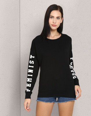 METRONAUT Full Sleeve Printed Women Sweatshirt