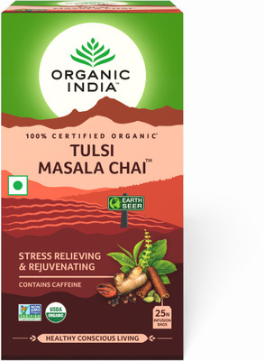 

Organic India Antioxident rich Spices MasalaTea Box(25 Sachets)