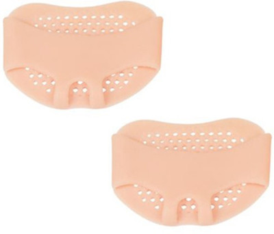 

SYGA Forefoot Pads Soft Toe Separator, Prevent Calluses, Foot Pain Relief Honey Comb Pattern for Women and Men_Skin(Pack Of 2)