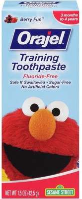 

Orajel Training Toothpaste 42.5g - Sesame Street Toothpaste(43 g)