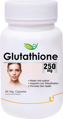 

Biotrex Nutraceuticals Glutathione 250mg - 60 Veg Capsules(60 No)