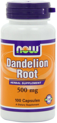 

Now Foods Dandelion Root, 500 mg, 100 Veg Capsules(100 No)
