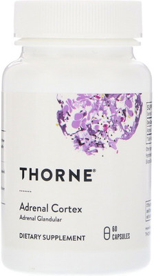 

Thorne Adrenal Cortex, 60 Vegetarian Capsules(60 No)