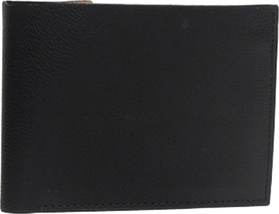 

GFW Men Formal Black Genuine Leather Wallet(5 Card Slots), Black 13