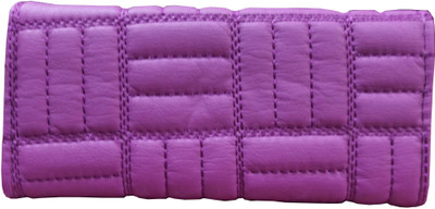 

hims Women Purple Artificial Leather Wallet(8 Card Slots)