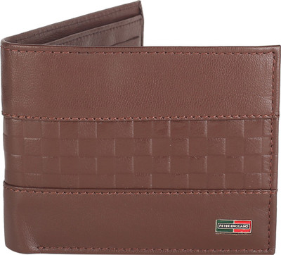 

Peter England Men Formal Brown Genuine Leather Wallet(4 Card Slots)