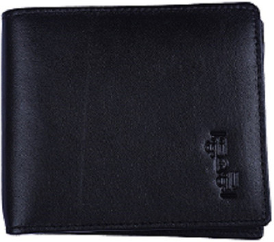 

Aadau Men Casual Black Genuine Leather Wallet(4 Card Slots)