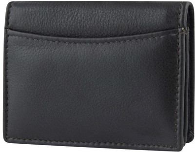 

FERRET Men Black Artificial Leather, Genuine Leather Wallet(30 Card Slots)