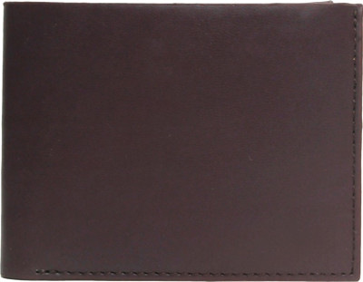 

GFW Men Casual Brown Genuine Leather Wallet(5 Card Slots), Brown 01