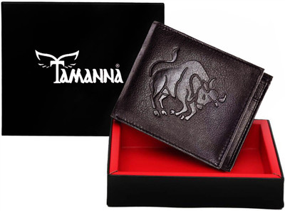 

Tamanna Men Casual Brown Genuine Leather Wallet(1 Card Slot)