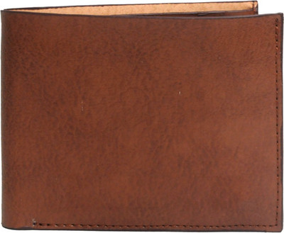 

GFW Men Casual Brown Genuine Leather Wallet(5 Card Slots), Brown 09