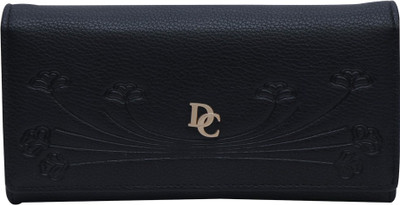 

Cidky Women Casual Black Artificial Leather Wallet(5 Card Slots), Trendy black