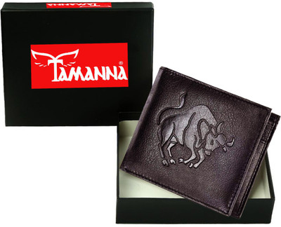 

Tamanna Men Casual Brown Genuine Leather Wallet(1 Card Slot)
