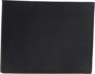 

GFW Men Formal Black Genuine Leather Wallet(6 Card Slots), Black 05