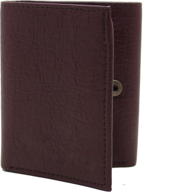 

Facinate Men Formal Brown Artificial Leather Wallet(4 Card Slots)