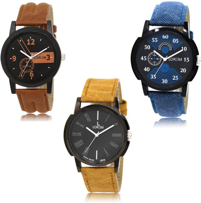 LOREM Analog Watch  - For Men