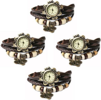 

HK New Arrival and Fency 2018 Festivel Season Special Dori-Butter brown watch in leather band Watch - For Women