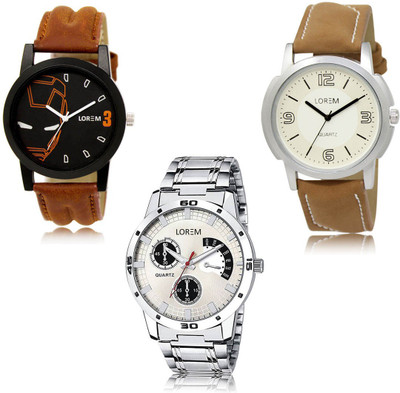 LOREM Analog Watch  - For Men