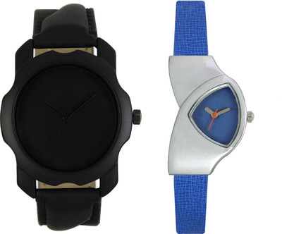 

Shocknshop LR22_208 Designer Analog Chain Strap Couple Watch - For Men & Women