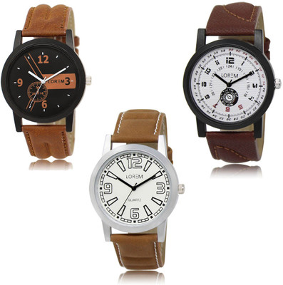 LOREM Analog Watch  - For Men