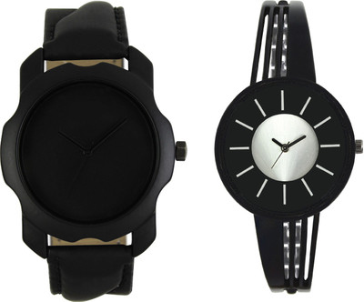 

Shocknshop LR22_212 Designer Analog Chain Strap Couple Watch - For Men & Women