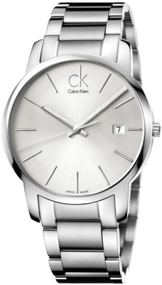 

Calvin Klein K2G2G146 City Silver Dial Watch - For Men