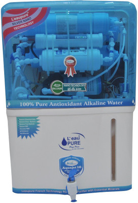 

L'eaupure leaupure16silvernano 12 L RO + UV + MP + MTDS Water Purifier(White)