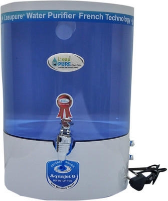 

L'eaupure Leaupure 6 stage Dolphin Model 6 L RO Water Purifier(White)