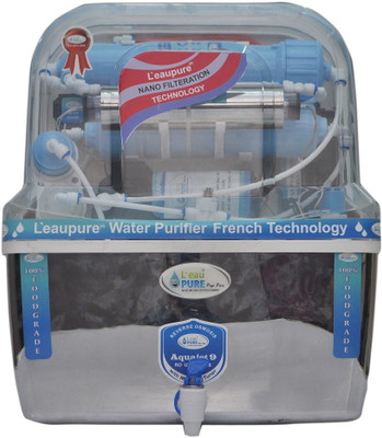 

L'eaupure Leaupure 9 stage Sstank swift 12 L RO + UV + UF + TDS Water Purifier(White)